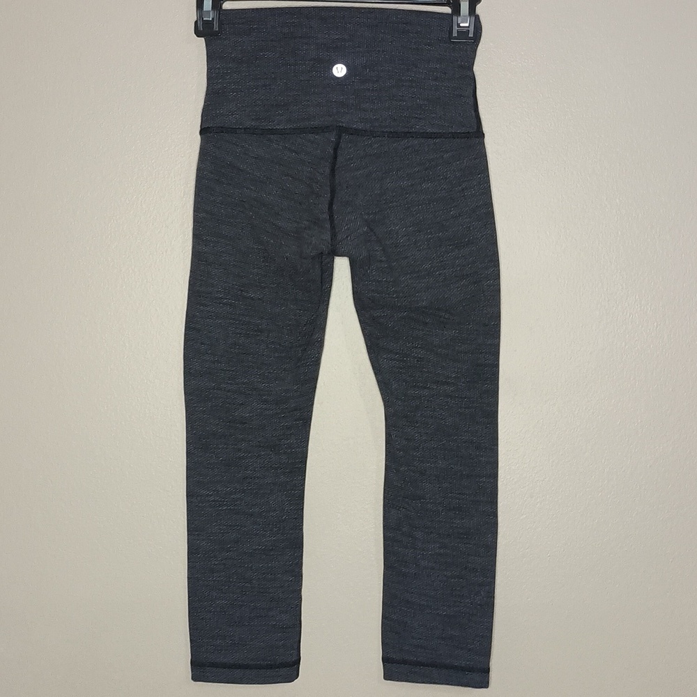 Lululemon Wunder Under High Rise Crop Leggings